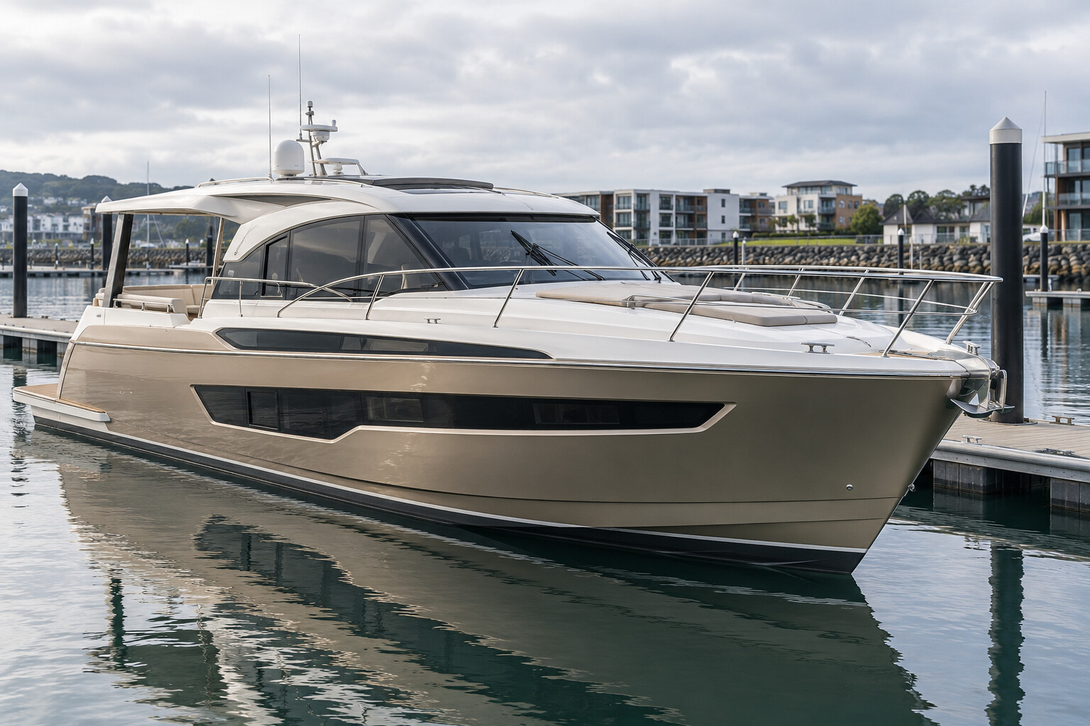 Helmwick 42, Motor Boat.